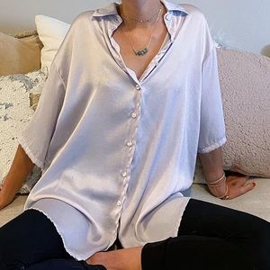 Koch Silver Shimmer Bret Top